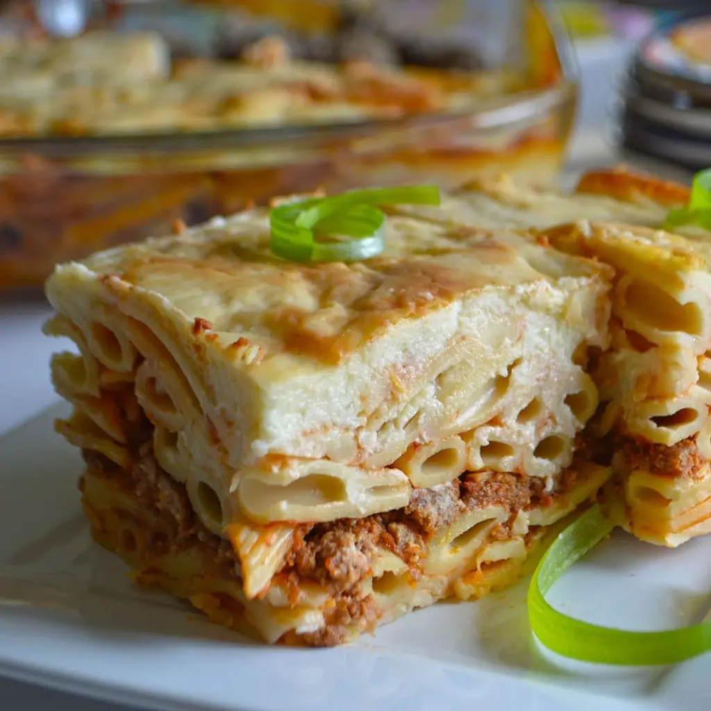 Macarona bechamel
