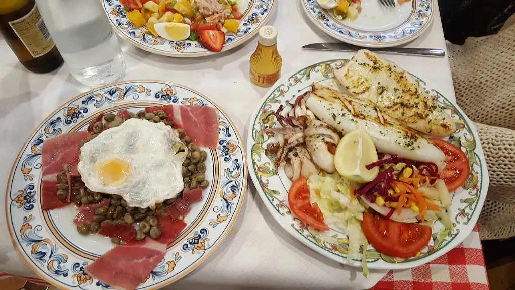 Habas con jamón