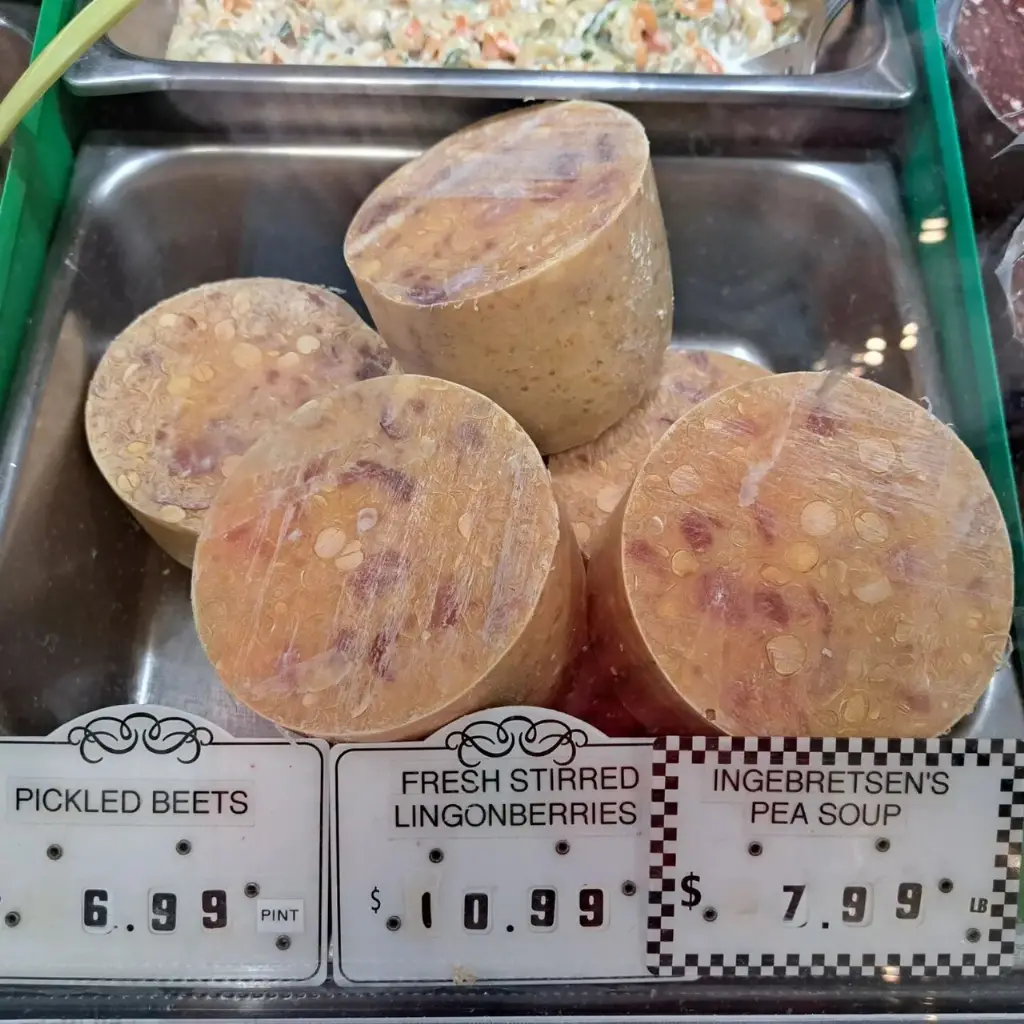 Bezelye çorbası