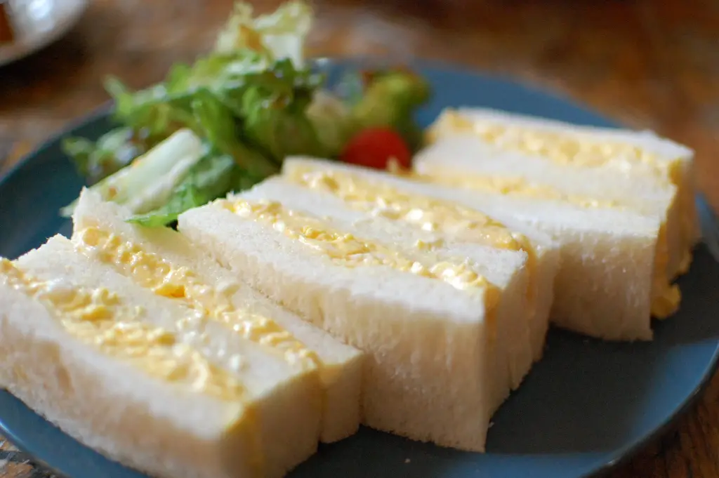 Egg and cress sandwich