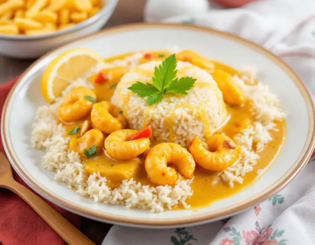 Chingri malai curry, Batı Bengal (Kalküta), Hindistan