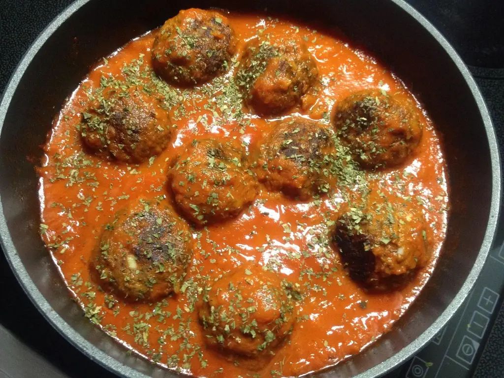 Albóndigas en chipotle