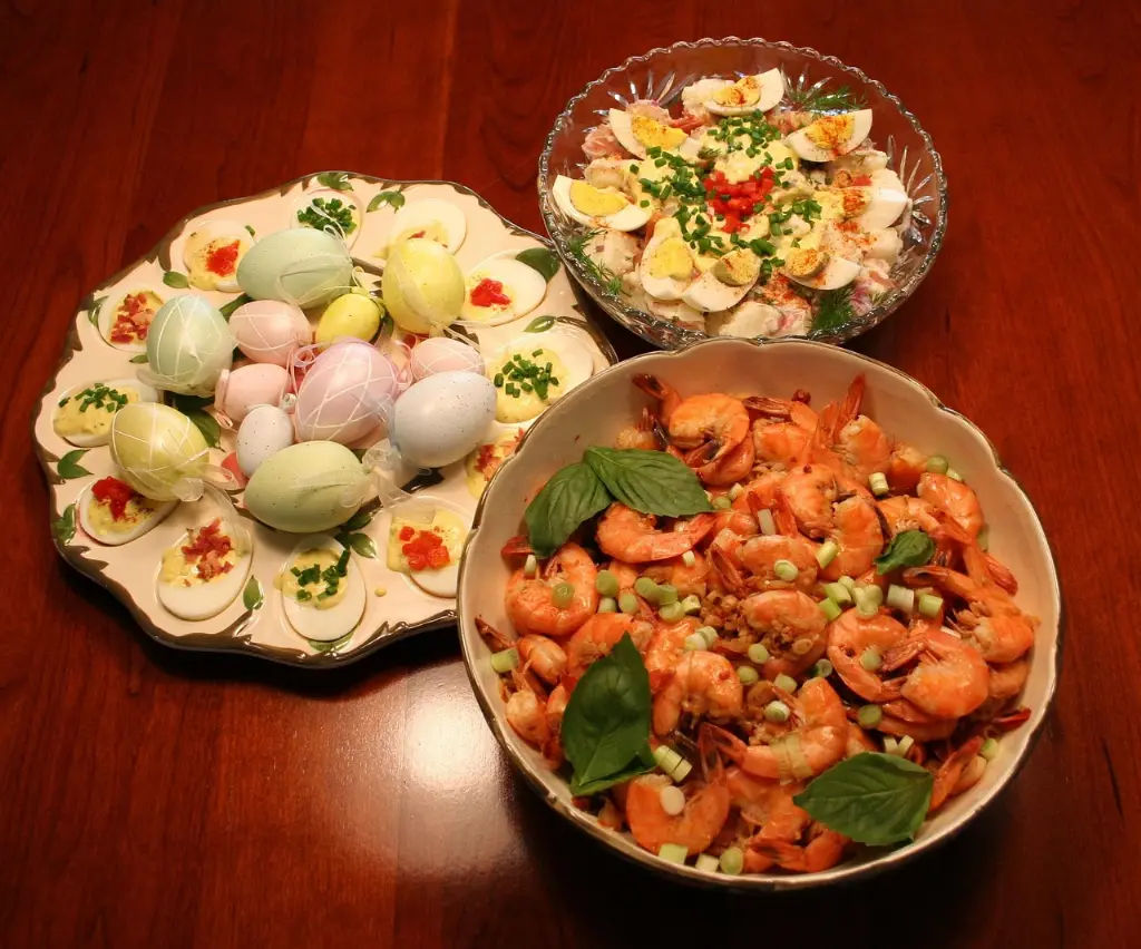 Camarones a la diabla, Meksika