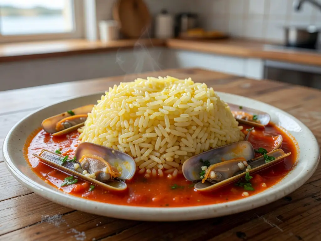 Arroz de lingueirão