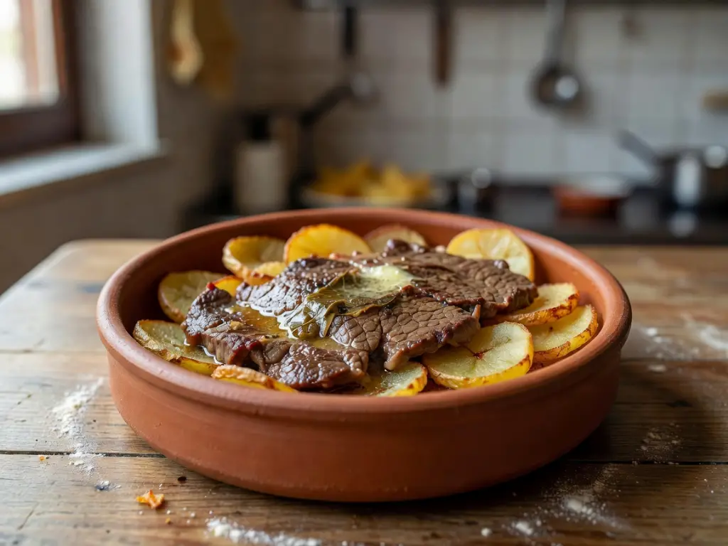 Bife à portuguesa
