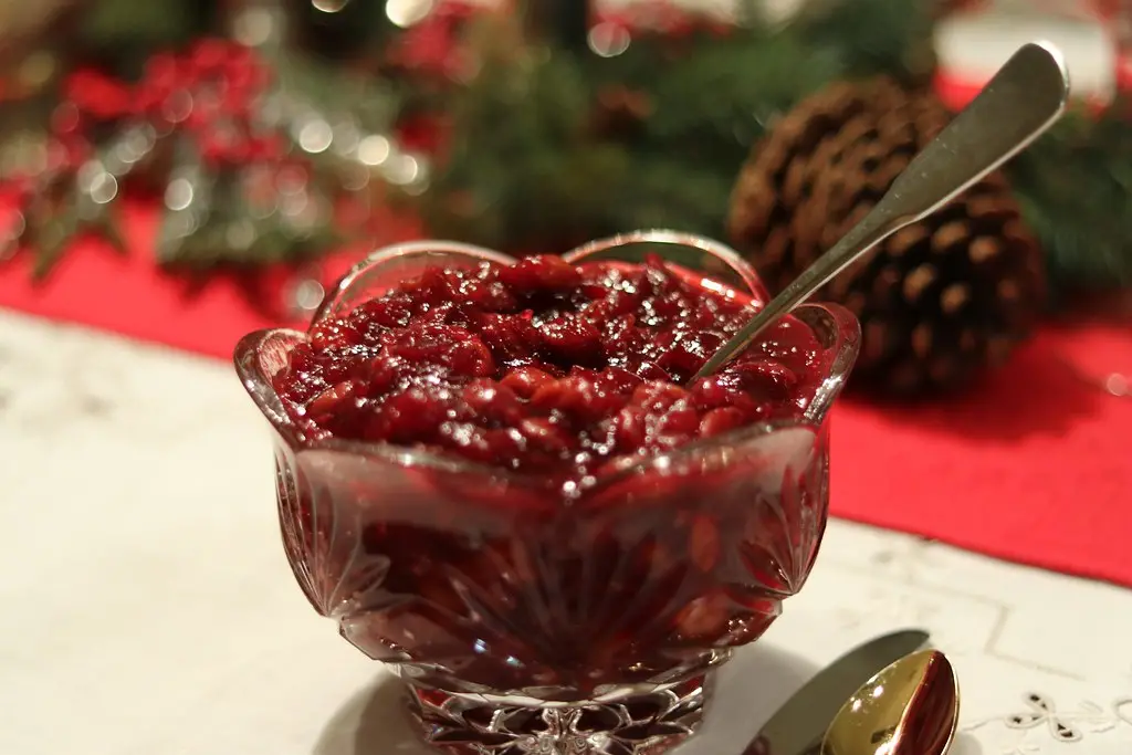 Cranberry sauce