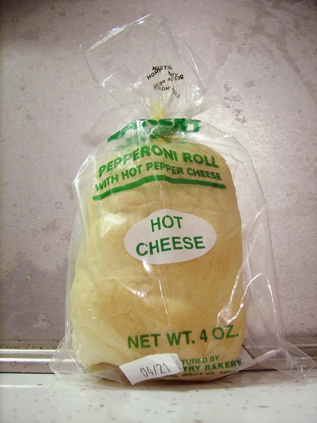 Pepperoni roll