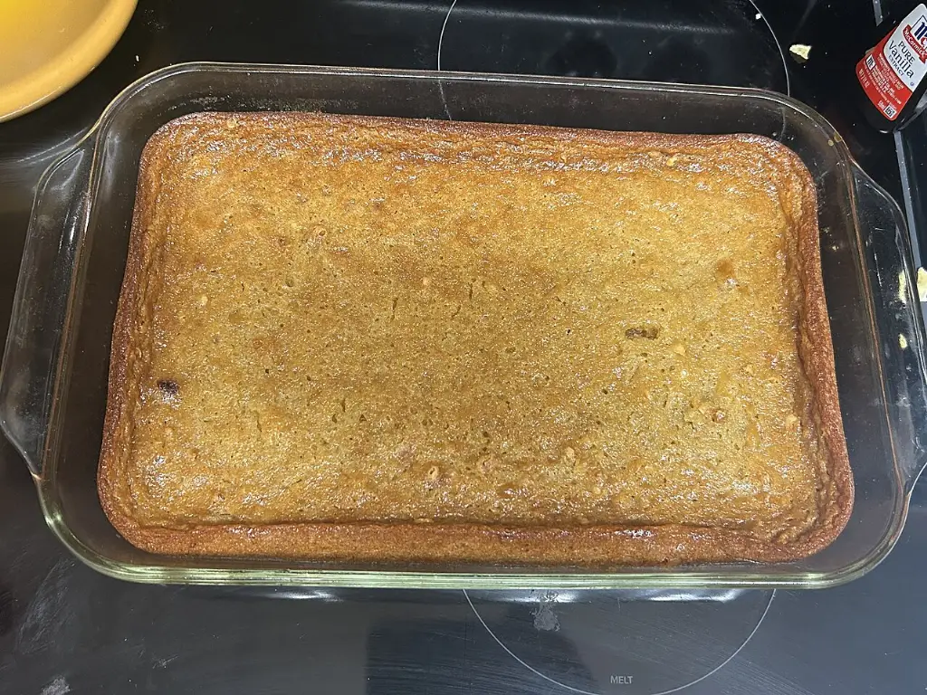 Persimmon pudding