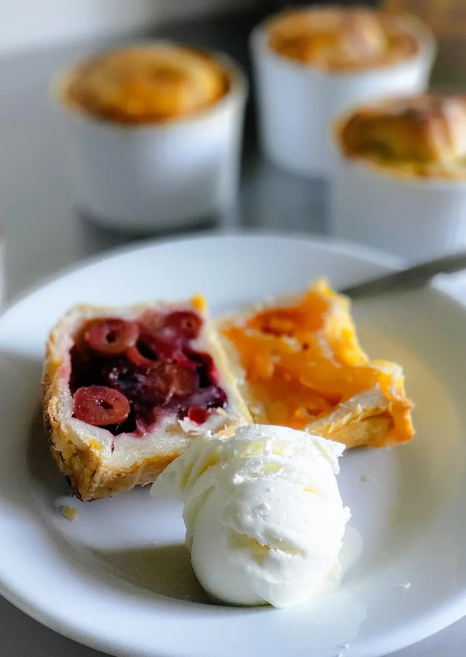 Michigan tart cherry pie
